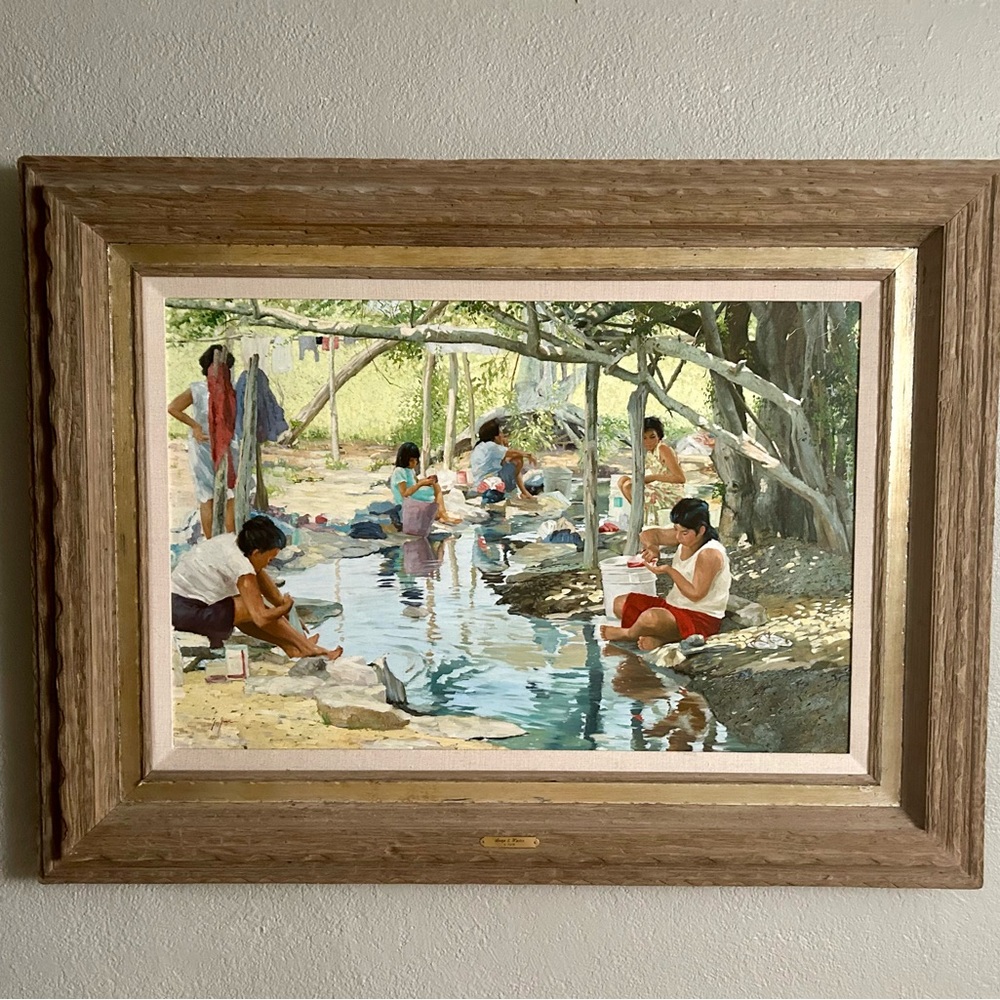 Gerald Farm oil painting on canvas